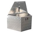 Coffre de rangement pour remorque en aluminium 165 L MW Tools MWA190R