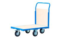 Chariot de transport 360° extra grand avec 1 plateau et 1 parois MW Tools SH50121W