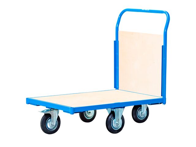 Chariot de transport 360° extra grand avec 1 plateau et 1 parois MW Tools SH50121W