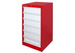 Armoire d'atelier à tiroirs haute hauteur 1.110 MM - 6,9 of 12 tiroirs MW Tools DELK11006R