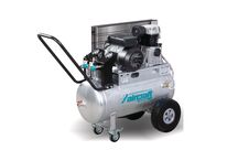 Compresseur mobile à entraînement par courroie à huile cuve galvanisée 50 L 2,2 kW / 3 Ch 10 bars 266 l/min 230V Aircraft AIRPROFI 401/50 P