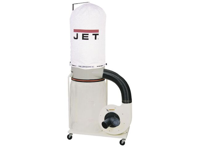 Aspirateur à copeaux de bois Vortex 1620m³/h 1,1 kW 230V 30 µm Jet DC-1100A-M