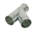 Raccord en Y professionnel acier zingué pour systèmes d'aspiration diam. 160/160/160 mm Holzkraft VSBYK160
