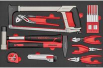 Kit outils de base Foam4x4 tray 25 pièces Teng Tools TTEPS25