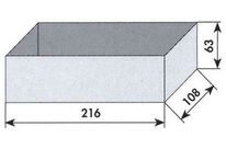 Casiers de rangement en pvc VTC P4065S