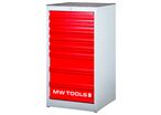 Armoire d'atelier à tiroirs haute 9 tiroirs - Hauteur 1.110 mm MW Tools DELK11009