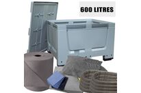 Kit anti-pollution pour intervention d’urgence 600 L | KTAP600 