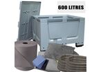 Kit anti-pollution pour intervention d’urgence 600 L | KTAP600 