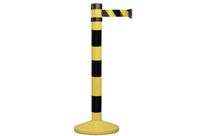 Poteau avec ruban jaune/noir 4,30 m MW Tools PEP45ZA