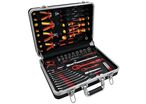 Coffret d'outils électricien complet 68 pièces valise en ABS légère MW Tools BTK68VA