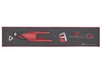 Set de Pince crocodille et clé à molette Foamx4tray 2 pièces Teng Tools TEXMB02