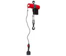 Palan à chaîne électrique sur batterie 990 kg 3 m 850 W avec télécommande sans fil - Livré avec batterie 4 Ah - Cycle de travail élevé MW Tools KT1003BR