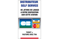 Panneau «Distributeur CB» grand modèle