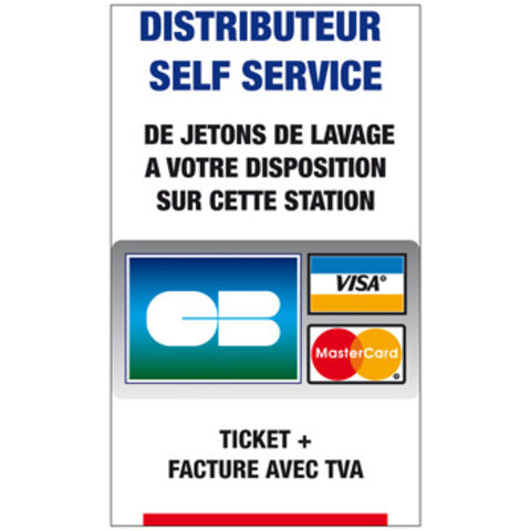 Panneau «Distributeur CB» grand modèle