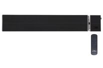 Chauffage électrique infrarouge 2,6kW sans lumière à télécommande sans fil MW Tools IRS26B