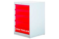 Armoires d&#039;atelier Serie DEK Largeur 670 mm Profond. 628 mm Haut. 970 mm - 5, 8 of 10 tiroirs MW Tools DELK0503