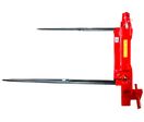 Fourche à balles 800 kg - Longueur utile 675 mm - Pour tracteur - Attelage 3 points Stattos TABV0095