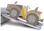 Set de rampes en alu 2290kg 4500x360mm MW Tools VAM125/45