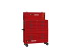 Servante à outils rouge professionnelle extra large 19 tiroirs avec coffre supérieur Teng Tools TSS53R19