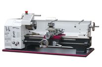 Tour à métaux d&#039;établi hauteur des pointes 125 mm entre-pointes 550 mm alésage 26 mm 0,75 kW 400V 6 vitesses Optiturn TU2506 400V