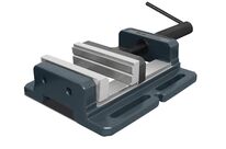 Étau de perçage universel double mors à prisme largeur des mors 245 mm ouverture maximale 195 mm hauteur des mors 50 mm Optimum BMP200L