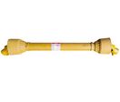 Arbre de transmission cardan PTO 140 cm 1 3/8 - 6 cannelures - montage rapide 3 leviers - pour micro-tracteur Torros CAR381400