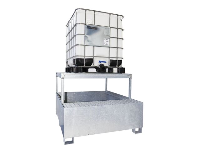 Bac de rétention 1 cuve IBC MW Tools OPBHS12