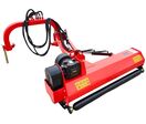 Broyeur d'accottement latéral avec déport hydraulique 145 cm - Inclinable à la verticale - Cardan et attelage trois points - Série moyenne Stattos KPV145