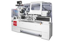 Tour à métaux hauteur des pointes 205 mm entre-pointes 1000 mm alésage 52,5 mm 3,75 kW 400V convertisseur MW-Tech LMB4110V