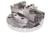 Étau de fraisage mécanique auto-centreur 4/5 axes CNC largeur des mors 101 mm ouverture 132 mm hauteur des mors 40 mm Vertex VCV-10130S