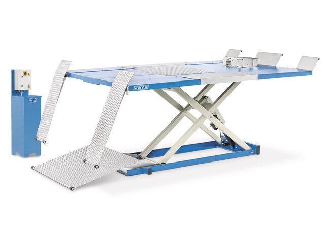 Pont moto électro-hydraulique 600 kg 2200x1500mm OMCN O196/OS