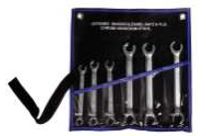 Jeu de clés à tuyauter 6 pièces