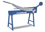 Cisaille à levier manuelle repliable largeur du travail 1020 mm épaisseur jusque 1,2 mm en acier Metallkraft BSS1000