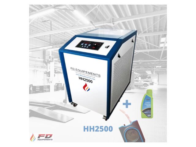 Station nettoyage moteur et FAP par hydrogène | HH2500 VL/PL