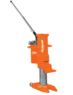Cric hydraulique roulant