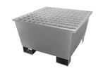 Bac de rétention Haut acier 220L Ecospill OPBS12