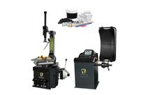 Démonte-pneus 24″ avec colonne basculante + équilibreuse automatique 24″ | Pack Medium