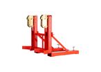 Pince à fûts pour chariot élévateur 2 fûts 60-220L 2x 360kg MW Tools VTGR3602