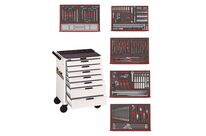 Servante blanche foam mini master set 7 tiroirs Teng Tools TCEMM385NW