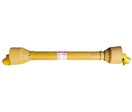 Arbre de transmission cardan PTO 140 cm 1 3/8 - 6 cannelures - montage rapide 3 leviers - pour micro-tracteur Torros CAR381400