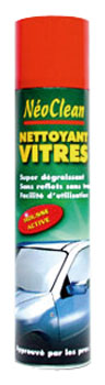 Produit vitres aérosol