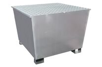 Bac de rétention Haut acier 1000L Ecospill OVBSIBC1