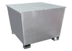 Bac de rétention Haut acier 1000L Ecospill OVBSIBC1