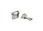 THIRARD - 1/2 cylindre TRANSIT 2 30 x10 mm nickelé panneton orientable
