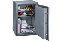 Coffre-fort anti feu 58,8 L à serrure électronique et lecteur d'empreinte 660 x 430 x 350 mm Torros KLB660