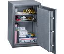 Coffre-fort anti feu 58,8 L à serrure électronique et lecteur d&#039;empreinte 660 x 430 x 350 mm Torros KLB660