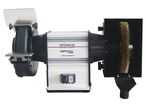 Touret à meuler brosse dia. 150 mm 2850 rpm 450 W 230V y compris une meule et une brosse Optigrind GU15B 230V