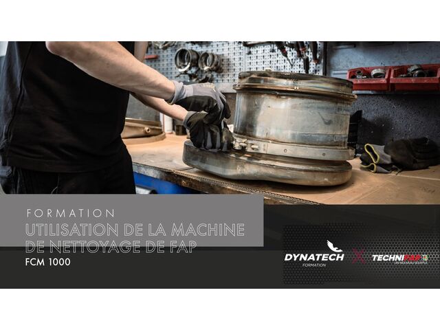 Formation à l'utilisation de la machine de nettoyage de FAP/Catalyseur FCM 1000