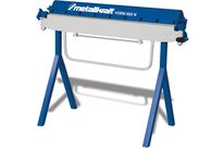 Plieuse de tôle manuelle utilisation sur chantier largeur de travail 660 mm épaisseurs jusque 2 mm Metallkraft HSBM660N