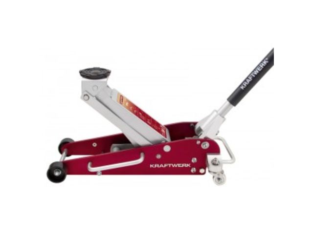 Cric acier-alu 2,5 tonnes double pistons